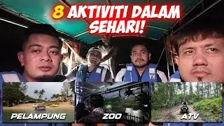 AKU BUAT 8 AKTIVITI DALAM MASA SEHARI ! (VLOG PANGKOR PART 2)