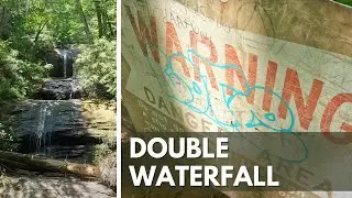 Where to find a DOUBLE Waterfall in North Georgia! Best Places To Hike With Dogs In Georgia