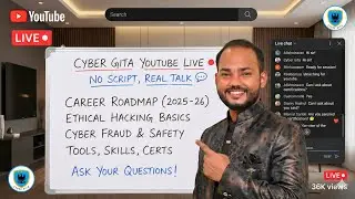 LIVE NOW | Cyber Security Career, Hacking & Safety &ndash; Ask Anything