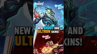 NEW MARVEL RIVALS GROOT AND ULTRON SKIN!