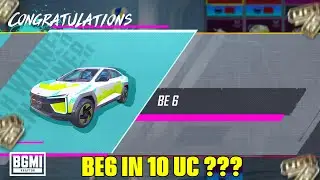 Mahindra BE - 6 in 10 uc ??? crate opening  #pubg #bgmi #luckspin #mahindra