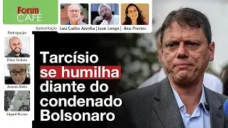 Humilhação: após visita a Bolsonaro, Tarcísio anuncia que será candidato ao governo de SP | 30.01.26