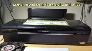 Reset Epson Stylus Office T33 Waste Ink Pad Counter