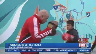 Amature Boxing Showcase in Little Italy