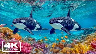 Amazing 4K Ocean Adventure - Dive Deep and Marvel at Sea Animal in The Best 4K ULTRA HD Aquarium