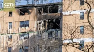 Explosi&oacute;n de gas provoca un incendio en un edificio habitacional del Bronx en Nueva York