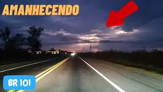 VIAGEM DE CARRO AO NORDESTE EP-03, Amanhecendo na cidade de Campos RJ,sentido Espírito Santo ES🚘🛣️