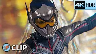 Wasp vs Sonny Burch's Henchmen - Kitchen Fight | Ant-Man and the Wasp (2018) IMAX 4K HDR Movie Clip