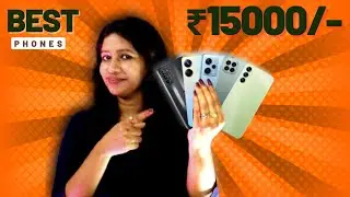 Top 5+  Best 5G Smartphones Under ₹15000 Budget⚡June 2023