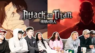 Converting HATERS To Attack on Titan 4x22-24 | Reaction/Review
