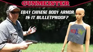 EBAY CHINESE BODY ARMOR | IS IT BULLETPROOF?