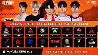 LIVE : 2025 PEL SPRING REGULER SESSION WEEK 4  DAY 1 | BREAKOUT STAGE | 2025 年 PEL 春季会议第 4 周