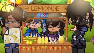 Мем &laquo;Свежевыжатый лимонад&raquo;🍻 // Скетч Aphmau // Тренд Gacha Club //