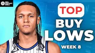 TOP BUY LOW Trade Targets || NBA Fantasy Basketball [Week 8]