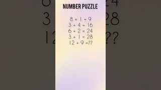 Number puzzle# maths question# math game