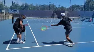 Professional Tennis Training with D1 Players - High Intensity ATP Drills (Federer, Nadal, Djokovic)