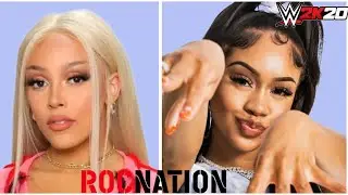Doja Cat Vs Saweetie in Championship Battle|RocNation Rappers Universe Mode #34