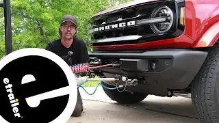 Installing the Roadmaster Direct-Connect Base Plate Kit with Removable Arms on a 2024 Ford Bronco