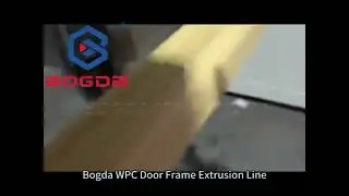 Bogda WPC Door Frame Extrusion Line