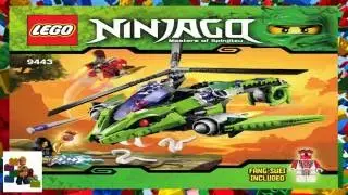 LEGO instructions - Ninjago - 9443 Rattlecopter