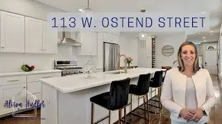 Video Home Tour - 113 W Ostend | Alison Hudler - Baltimore Real Estate Agent