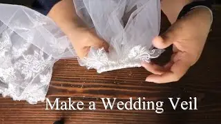 How to make a Tulle Wedding Veil