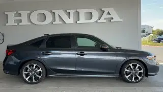 Honda Civic Hybrid Sport Touring 2026 года, цвет &laquo;серый метеоритный металлик&raquo;