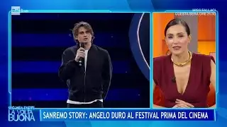 Sanremo story: Angelo Duro al Festival prima del cinema - La Volta Buona 18/02/2025