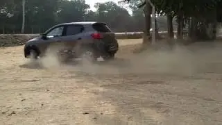Renault kwid off road drive in dust top speed