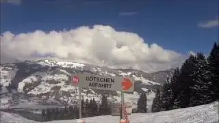 Götschenafdaling richting Brixen im Thale CampingWelt