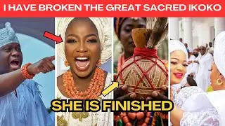 EBONY ON HER KNEES! I HAVE BROKEN THE SOURCE OF MY ARROGANCE SACRED ÌKÒKÒ FORGIVE ME EBONY WAS DRIVE