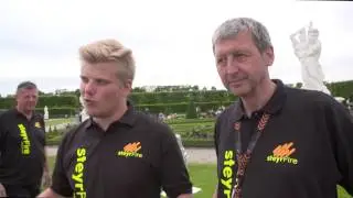 Hinter den Kulissen bei Team Austria beim Int. Feuerwerkswettbewerb 2017