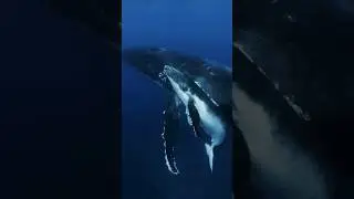 Heartwarming Bond: Blue Whale and Calf Unite #shorts