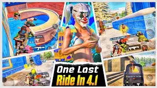 One Last Ride in 4.1 Update | Intense BGMI Fights & Final Clutches! 🔥