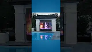 создайте уютное пространство для отдыха  #дизайнинтерьера #светодиодныйэкран #leddisplay
