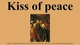 Kiss of peace