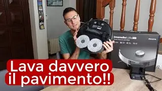 Recensione robot che i pavimenti li lava davvero Xiaomi Dreame L10s Pro con mappatura e mop rotanti