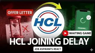 Hcl joining updates | hcl bgv 