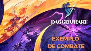 Exemplo de Combate em Daggerheart!