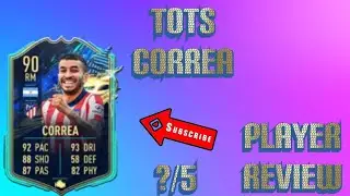 Tots Angel Correa Player Review (Fifa21)