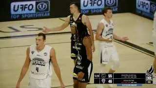 Kahliel Spear dops 22 points & 11 rebounds  in his ENBL debut for Valmiera!