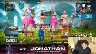 Joniy Army is Jonathan gaming 36 kills on arengal maps MVP King 👑is Jonathan gaming bgmi king 👑PUBG