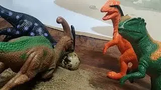 🦖Dinosaurs save their eggs🥚🦖 (Dinosaurios para ni&ntilde;os)