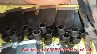 Cuốc con gà thái nguyên loại chính hiệu thép nguyên chất đảm bảo chất lượng thép.