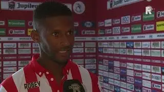 David Mendes da Silva in gesprek met verslaggever Teun de Jong