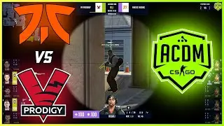 REGALI - MONSTER! | Fnatic Rising vs VP.Prodigy | WePlay Academy League Season 1 - HiGHLiGHTS | CSGO