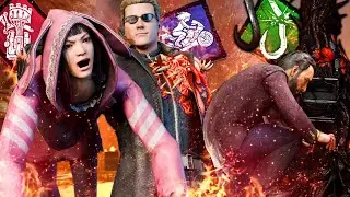 TOXIC SABO BULLY SQUAD FAILS AGAINST MY WESKER! INTENSE MATCH! | Dead By Daylight