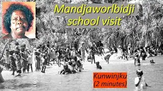 Mandjaworlbidji school visit 1980s - Julie Narndal