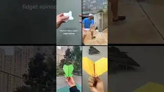 Amazing Paper Craft Ideas ft. Fidget Spinner, Boomerang Disc, Boomerang Plane, Bat Plane!!
