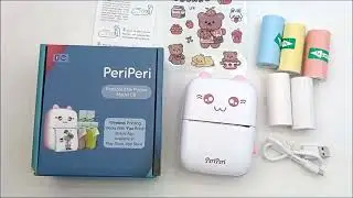 PeriPeri C6 Mini Printer Giftbox Overview.